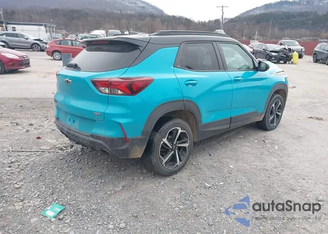 2021 Chevrolet Trailblazer Awd Rs из США, поврежденный, VIN KL79MUSL6MB163303